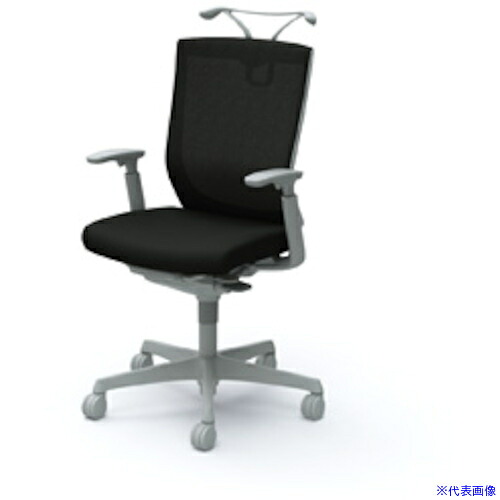 ■OKAMURA エスクードメッシュチェアハイバック C498GRFHB1(5138791)[送料別途お見積り][法人限定][外直送]｜ファーストFACTORY