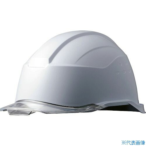 ■ミドリ安全 ヘルメット SC&minus;21PCLS RA3 KP 侍2 ホワイト/クリア SC21PCLSRA3KPWCL(5139549)｜ファーストFACTORY