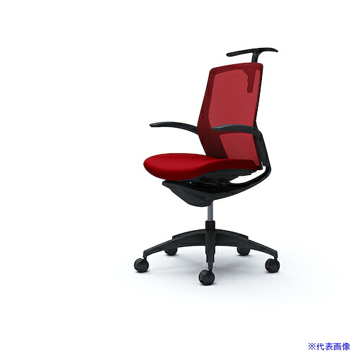 ■OKAMURA フィノラチェア ミドルバック 座クッション C744MRF1G9(5142336)[送料別途お見積り][法人限定][外直送]｜ファーストFACTORY