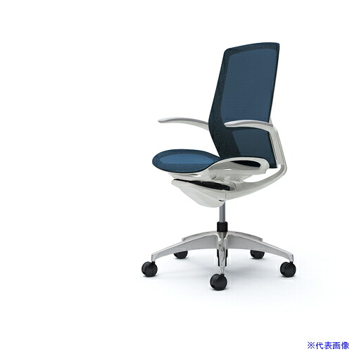 ■OKAMURA フィノラチェア ハイバック 座メッシュ C745CWF1E4(5142446)[送料別途お見積り][法人限定][外直送]