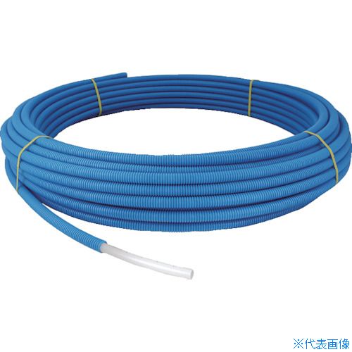 ■オンダ製作所 架橋ポリエチレン管 コルゲートイージーカポリ ブルー 16A 60m PEX16CCBY60(5158519)|ファーストFACTORY