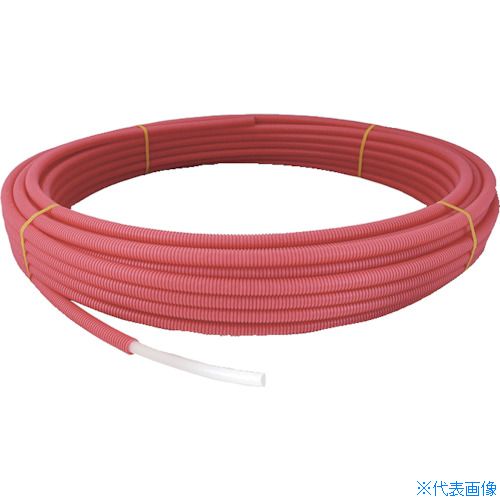 ■オンダ製作所 架橋ポリエチレン管 コルゲートイージーカポリ ピンク 16A 60m PEX16CCPY60(5158546)|ファーストFACTORY