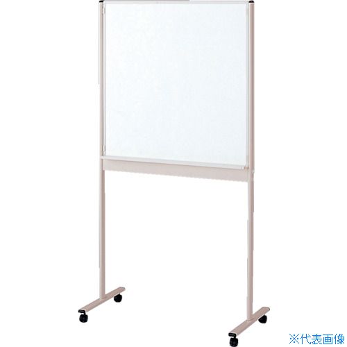 ■TRUSCO ミーティングボード白暗線入 スチール製ホワイトボード900X900 WMG33SA(5204453)[法人限定][直送元]