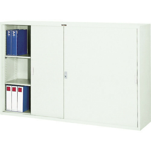■TRUSCO スタンダード書庫(A4判D400) 引違 W1760XH1110 FS40G11W(5206715)[法人限定][直送元]｜ファーストFACTORY