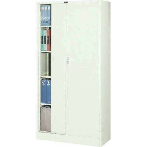 ■TRUSCO スタンダード書庫(D400) スチール引違 880XH1790 N603D(5207754)[法人限定][直送元]