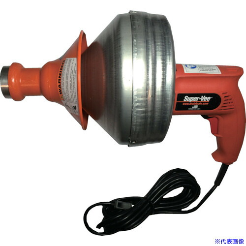 ■KANTOOL 排水管掃除機 電動ハンディロッダーPH&minus;20R ハウス(本体) PH20R0(5237246)[法人限定][外直送元]｜ファーストFACTORY