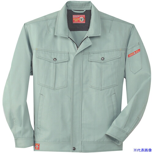 ■SOWA 9773 長袖ブルゾン モスグリーン 4L 97731074L(5305072)[送料別途お見積り][法人限定][掲外取寄]