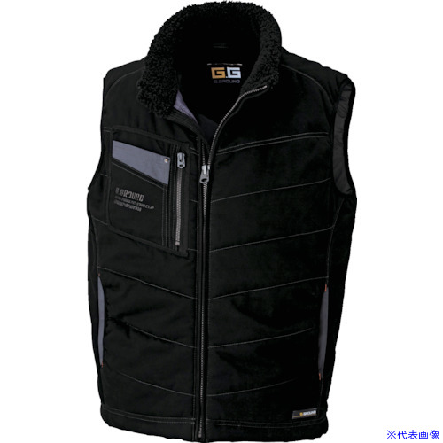 ■G.G. 5106 防寒ベスト ブラック M 51064M(5306777) 6,529円