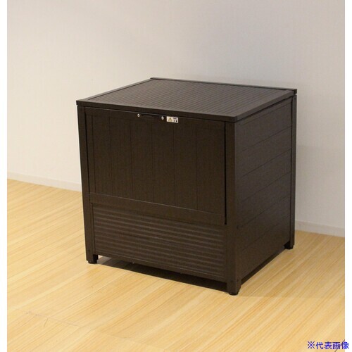■TASSCOM 屋外用アルミダストボックス 70cm TAN95670BR(5307952)[法人・事業所限定][外直送元]