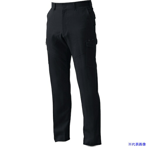 ■SOWA 968 カーゴパンツ ブラック 130 9684130(5310844)[送料別途お見積り][法人限定][掲外取寄]