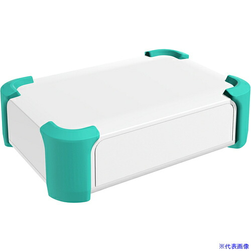 ■タカチ 耐衝撃ガード付プラスチックケース PFG24617WE(5317779)[法人限定][外直送元]