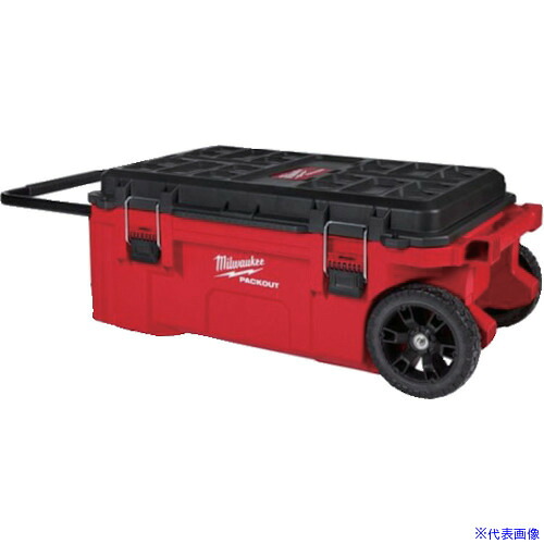 ■milwaukee PACKOUT キャリー式ツールボックスXLサイズ 48228428(5349161)[送料別途お見積り][法人限定]