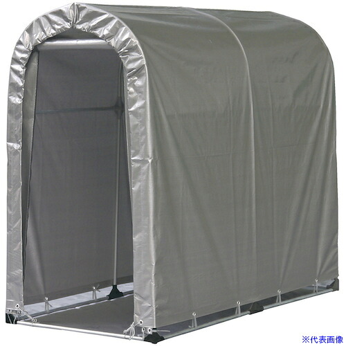 ■南榮工業 サイクルハウス2台用エントリータイプ SN3ENTTFR(5357715)[送料別途お見積り][法人限定][掲外取寄]