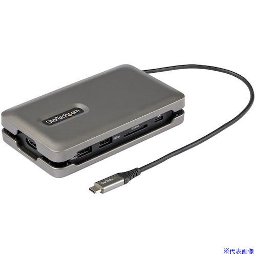 ■StarTech ドッキングステーション/USB－C/4K HDMI/100W/USBハブ/イーサネット/カードリーダー/マルチハブ DKT31CSDHPD3(5389736)