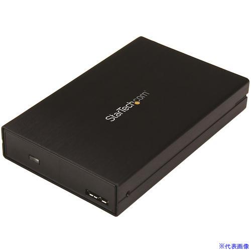 ■スターテック 外付HDD / SSDケース/USB-A接続/2.5”SATA SSD/HDD/10Gbps/アダプターケース S251BU31315(5391267)[法人・事業所限定][外直送元]