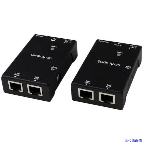 ■StarTech HDMIエクステンダー/1080p 50m/Cat5e(カテゴリ5e)/Cat6(カテゴリ6)/信号ブースター/延長器 ST121SHD50(5398539)[法人限定][外直送元]