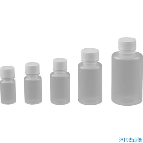 ■NIKKO 小型PPネジ口瓶 細口タイプ 30ml 500本入り 17500030(5422666)[送料別途お見積り][法人限定][メーカー取寄]｜ファーストFACTORY