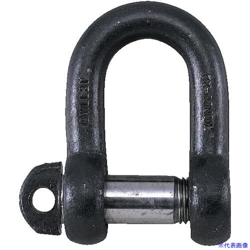 ■コンドーテック KONDO規格シャックル SDシャックル 40 ドブメッキ 022SDD040(5431584)[送料別途見積り][法人・事業所限定][外直送]