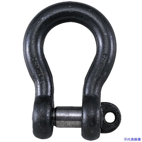 ■コンドーテック JIS規格シャックル BCシャックル 32(6.3t) ドブメッキ 022BCND032(5431820)[送料別途お見積り][法人限定][外直送]｜ファーストFACTORY