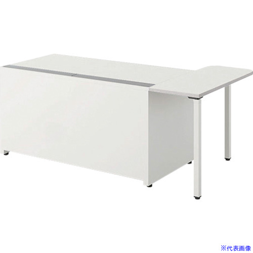 ■NAIKI マネージャー用デスク MF1810KSTWH(5523913)[送料別途お見積り][法人限定][外直送]｜ファーストFACTORY