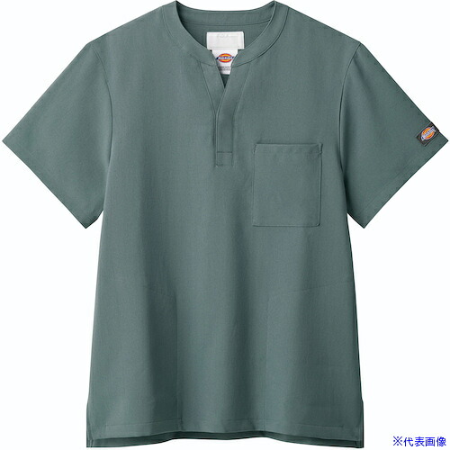 ■FOLK スクラブ スレートブルー SS 7090SC12SS(5525190)[送料別途お見積り][法人限定][掲外取寄]