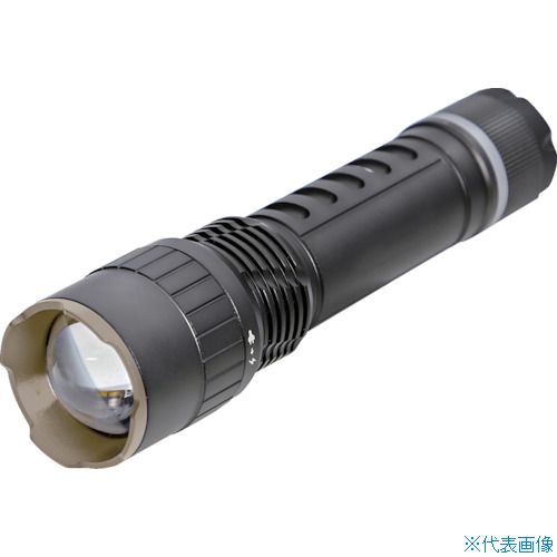 ■TRUSCO アルミLEDライト 充電式 150～750ルーメン Φ43X176 TZF7670(5553987)