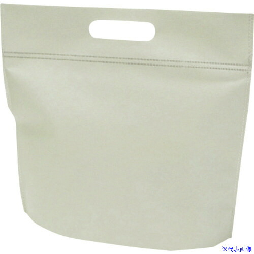 ■a－1 カラークール チャックシール小判抜き 小 ライトベージュ LC0627NW20(5554681)×10[送料別途お見積り][法人限定][掲外取寄]