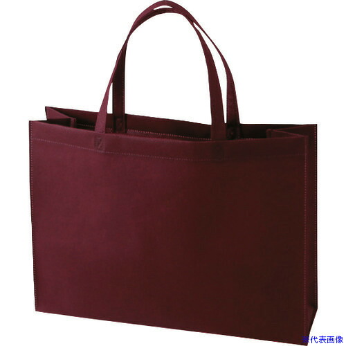 ■a－1 ベーシックトート100 A4横 ボルドー LC0180AH20(5556221)×10[送料別途お見積り][法人限定][掲外取寄]