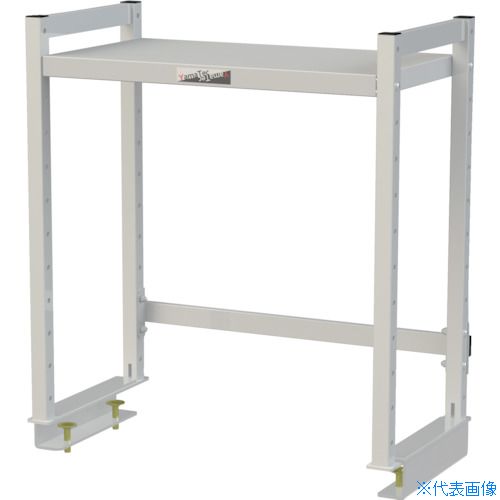 ■ヤマテック ワークテーブル150シリーズ用 ロジスタンド H600mm 基本型 W600×D300 LS0606W(5557210)[法人限定][直送元]