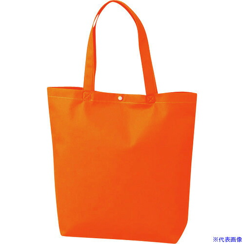 ■a&minus;1 カジュアルトート A4縦 オレンジ LC0530AK20(5557806)&times;10[送料別途お見積り][法人限定][掲外取寄]｜ファーストFACTORY