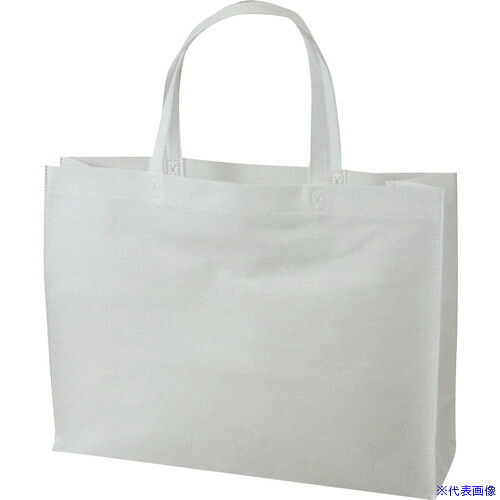 ■a－1 ベーシックトート100 A4横 白 LC0180AC20(5557813)×10[送料別途お見積り][法人限定][掲外取寄]
