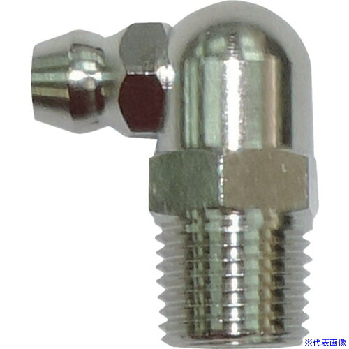 ■KURITA グリースニップル C型R1/4 (100個入) GNC2J100P(5569273)[送料別途お見積り][法人限定][掲外取寄]｜ファーストFACTORY