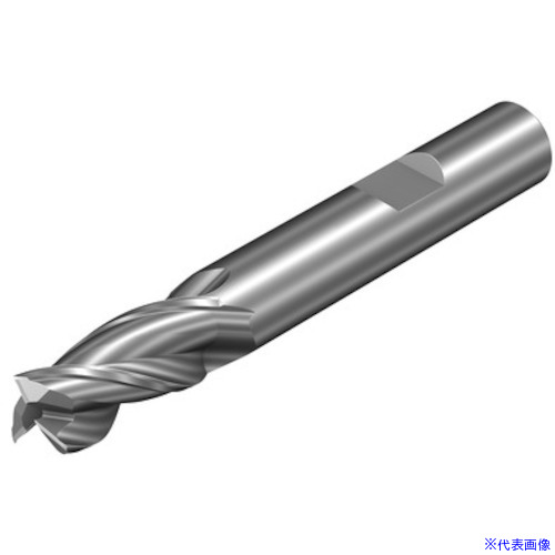 ■SANDVIK コロミルDura一般加工用超硬エンドミル(732) H10F 1K2331200NB(H10F)(5587928)[送料別途お見積り][法人限定][メーカー取寄]