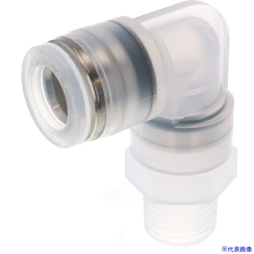 ■PISCO チューブフィッティングPP/耐腐蝕性SUS303相当継手 SPPL1002(5595273)×10[送料別途お見積り][法人限定][掲外取寄]