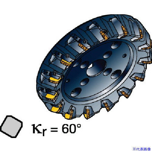 ■SANDVIK コロミル360カッター(450) 360250Q60Z10D28(5609968)[送料別途お見積り][法人限定][掲外取寄]