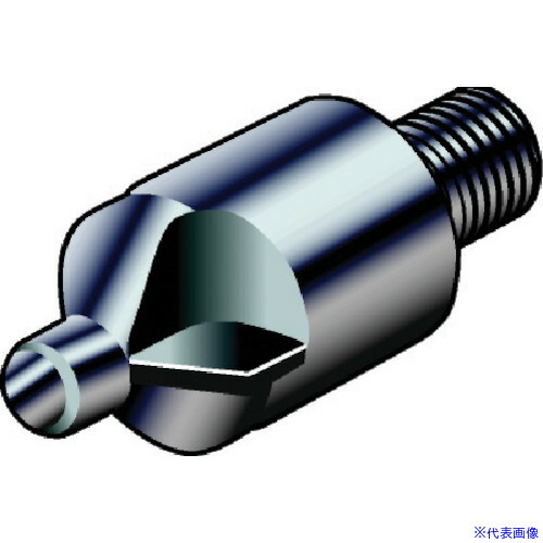 ■SANDVIK コロドリル452 PCD面取り穴ドリル(720) CD10 452.C11268100TC(CD10)(5616239)[送料別途お見積り][法人限定][掲外取寄]