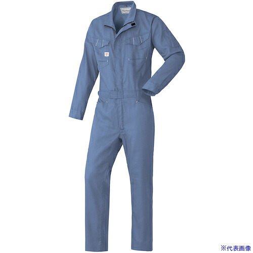 ■AUTO&minus;BI SS(春夏)モデル つなぎ服23010&minus;101ブルー&minus;3lサイズ 230101013L(5622643)[送料別途お見積り][法人限定][掲外取寄]｜ファーストFACTORY