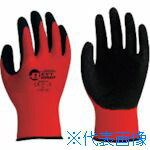 ■BESTGRIP 天然ゴム薄手 レッド S 10双 LA304RD10PS(5625455)×5