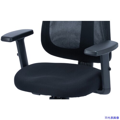 ■ナカバヤシ 上下昇降肘/ブラック CAA801BK(5655250)[送料別途お見積り][法人限定][掲外取寄]