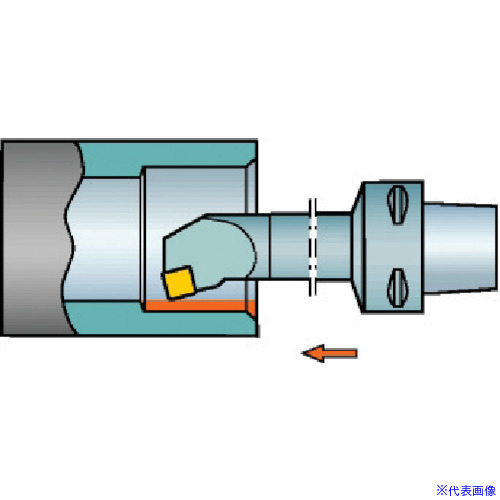 ■SANDVIK コロマントキャプト コロターン107用カッティングヘッド(410) C5SSKCR1308009(5679303)[送料別途お見積り][法人限定][掲外取寄]