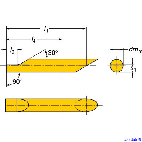 ■SANDVIK コロターンXS 超硬工具バックボーリング用(325) 1025 CXS06B090156230R(1025)(5696437)[送料別途お見積り][法人限定][掲外取寄]｜ファーストFACTORY