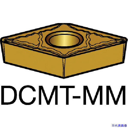 ■SANDVIK コロターン107 旋削用ポジチップ(120) 2015 DCMT11T308MM(2015)(5699991)×10[送料別途お見積り][法人限定][掲外取寄]