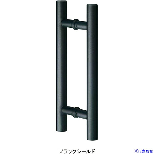 ■MK MARIX MDS-110ドアハンドル300ブラックシールド MDS11030U(5721648)[送料別途お見積り][法人限定][掲外取寄]
