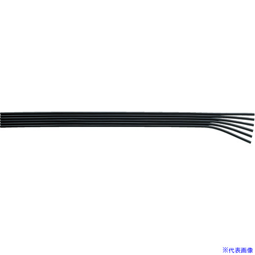 ■潤工社 フラットチューブUFF 7-6×4mm 20m 黒 UFF06720(5722831)[送料別途お見積り][法人限定][掲外取寄]