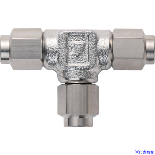 ■潤工社 ステンレス継手 ユニオン(インチG系列) 6.35&times;3.96mm TU14GSUS(5722878)&times;10[送料別途お見積り][法人限定][掲外取寄]｜ファーストFACTORY