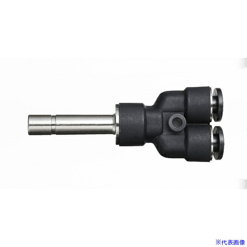■潤工社 ワンタッチ継手Mシリーズ ユニオンYプラグ 4mm PYBM4PM(5727666)&times;50[送料別途お見積り][法人限定][掲外取寄]｜ファーストFACTORY