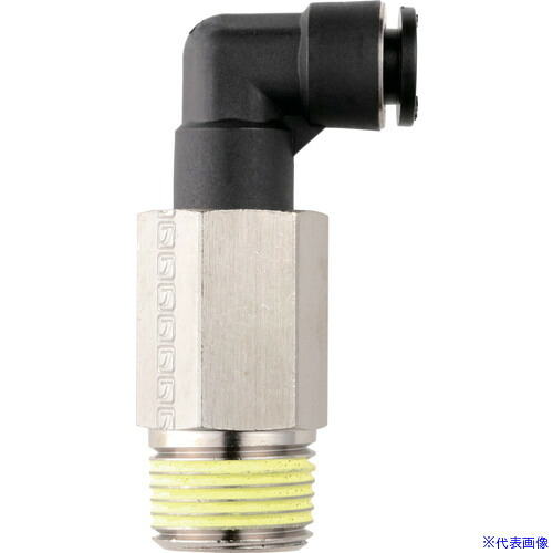 ■潤工社 ワンタッチ継手Mシリーズ ロングエルボ 10mm PT3/8 PLLM10PT38PM(5727720)×20[送料別途お見積り][法人限定][掲外取寄]