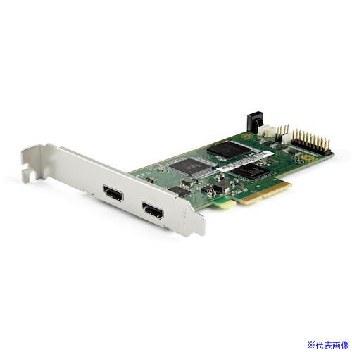 ■StarTech PCI Expressカード/UHD対応キャプチャーボード/HDMI 2.0/HDR10/Windows対応 PEXHDCAP4K(5746848)[法人限定][外直送元]