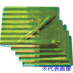 ■FKY 厚手ブルーシート(#3000)3.6×3.6 HBF036036(5770832)×5[送料別途見積り][法人・事業所限定][掲外取寄]