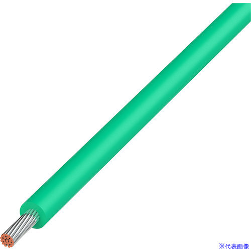 ■KYОWA UL耐熱ビニル絶縁電線 UL1007AWG20GR610M(5772408)[送料別途お見積り][法人限定][掲外取寄]